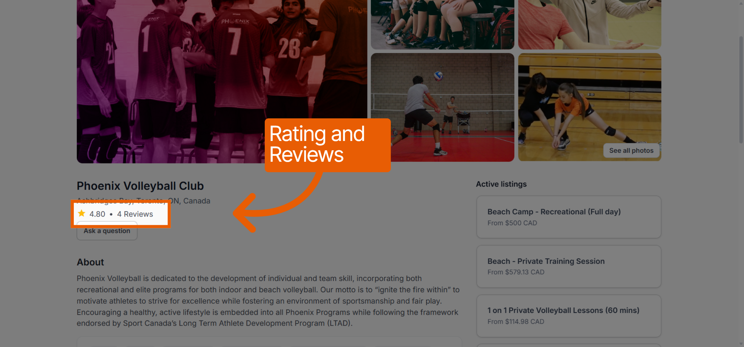View Average Rating