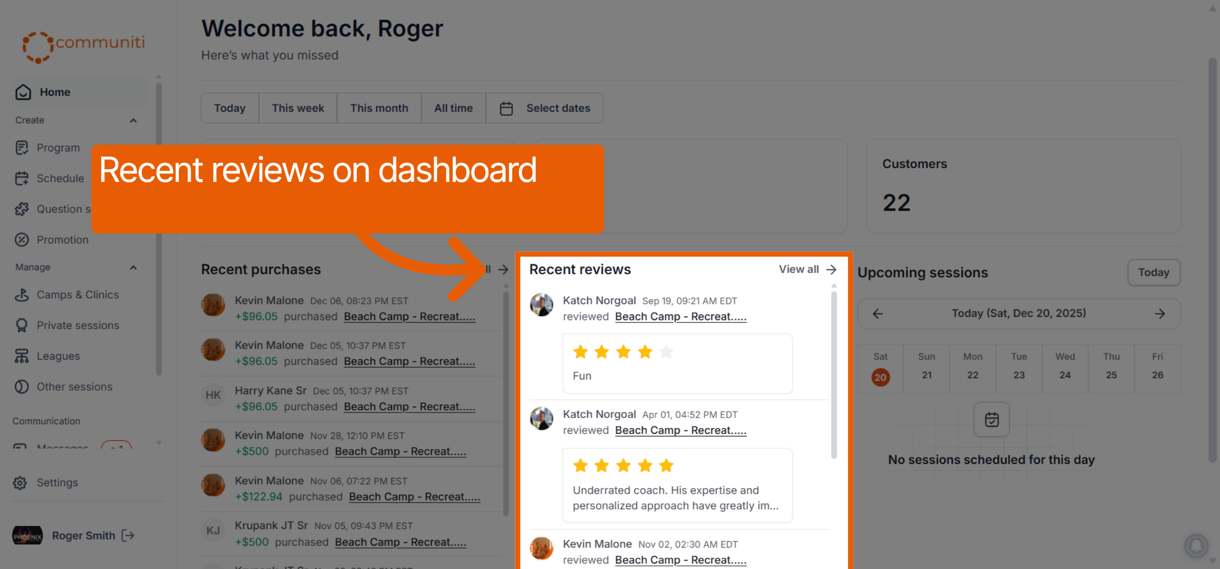 Open Recent Reviews