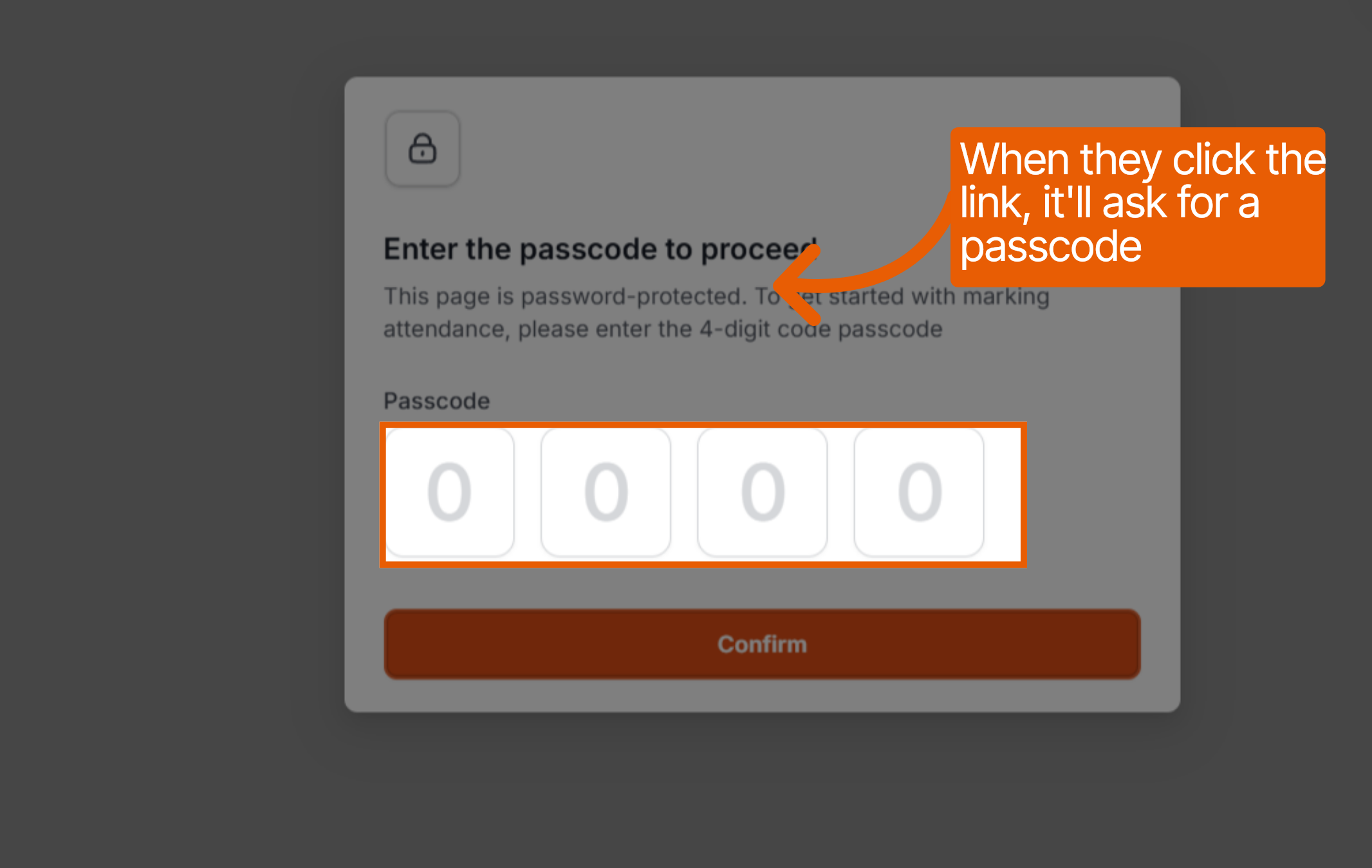 Select Attendance Count